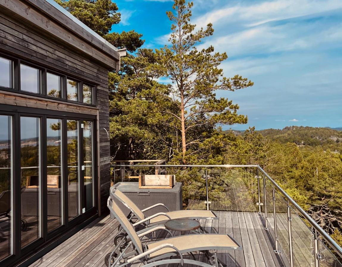 Brand New Beautiful Cabin View Wifi Sonos System Larvik Exteriér fotografie