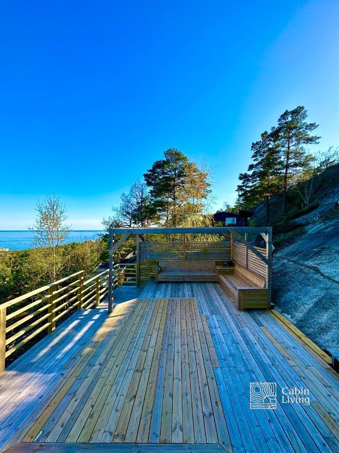 Brand New Beautiful Cabin View Wifi Sonos System Larvik Exteriér fotografie